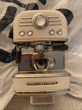 Bath & Body Works Cream Espresso Machine Candle Accessory
